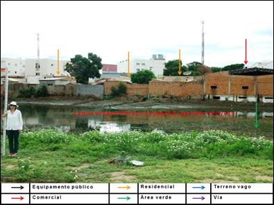 Foto da lagoa urbana Buraco de Amélia