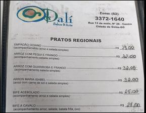 Card&aacute;pio do Restaurante Dali: Yakissoba, Panqueca ou Empad&atilde;o goiano?