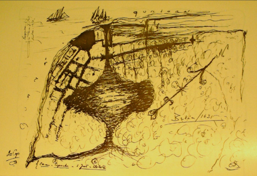 Belém retratada em 1631