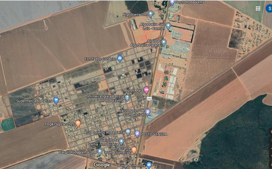Distrito de Roda Velha no município de São Desidério