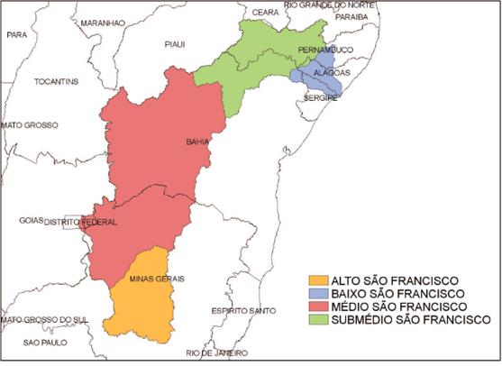 Bacia do Rio S�o Francisco