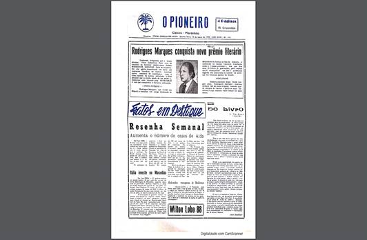 Premia��o de Osmar Rodrigues Marques noticiada na imprensa caxiense
