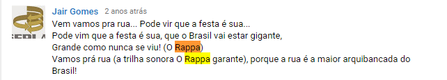  Comercial da montadora Fiat para a Copa das Confederações.