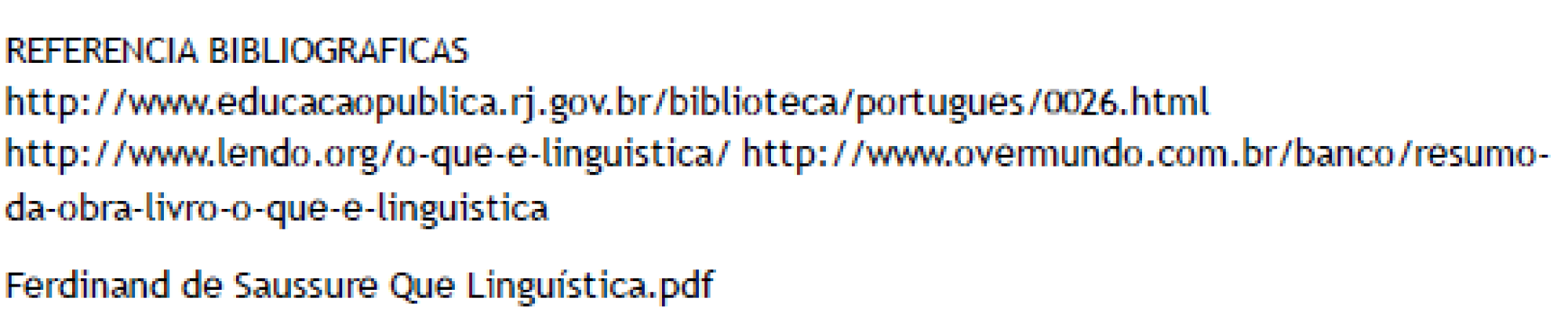 postagem de aluno no Moodle da Disciplina Introdução à Ciência da Linguagem.