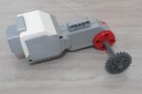 Motor de rota&ccedil;&atilde;o com engrenagem acoplada, KIT LEGO&reg;.