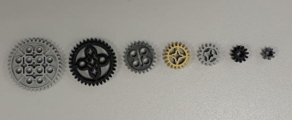 Modelos de engrenagens, KIT LEGO&reg;.