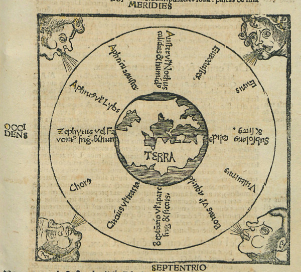 Ilustraci&oacute;n Libro IX, Cap&iacute;tulo XVIII. Gregor Reisch, Aepitoma Omnis Phylosophiae. Alias Margarita Phylosophica: Tractans de omni genere scibili: Cum additionibus (Estrasburgo, ed. J. Gr&uuml;ninger, 1504).