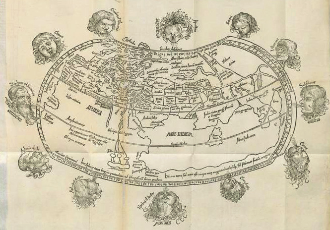 Gregor Reisch, Margarita philosophica (Friburgo, ed. J. Schott, 1503, n.p.).