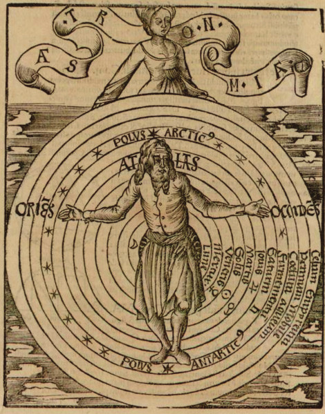Ilustraci&oacute;n Libro VII, Tratado I, cap&iacute;tulo V, Gregor Reisch, Margarita philosophica (Friburgo, ed. J. Schott, 1503, n.p.).