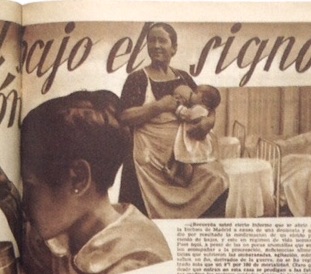 Detalhe da página 9 da revista Umbral número 12, de 2/10/1937.