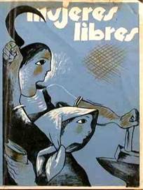 Capa da edição n.11 da revista Mujeres Libres, outono de 1938.