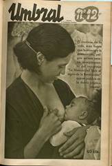 Capa da revista Umbral número 12, de 2/10/1937.