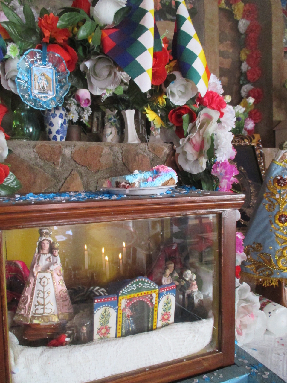 Vista del trozo de pastel. Fotografía de Carolina Odone. Figure