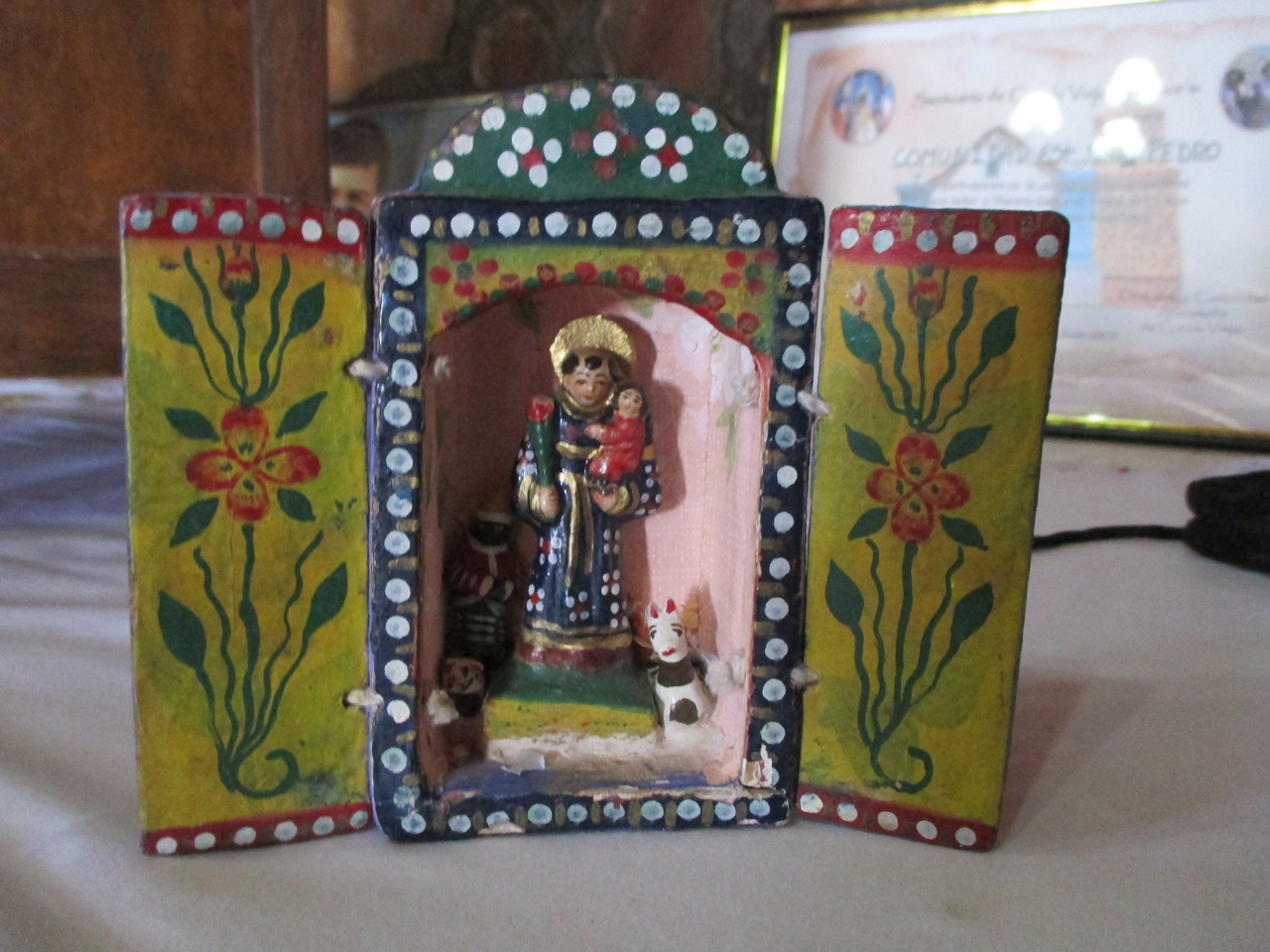 Caja de santo. Fotografía de Carolina Odone.