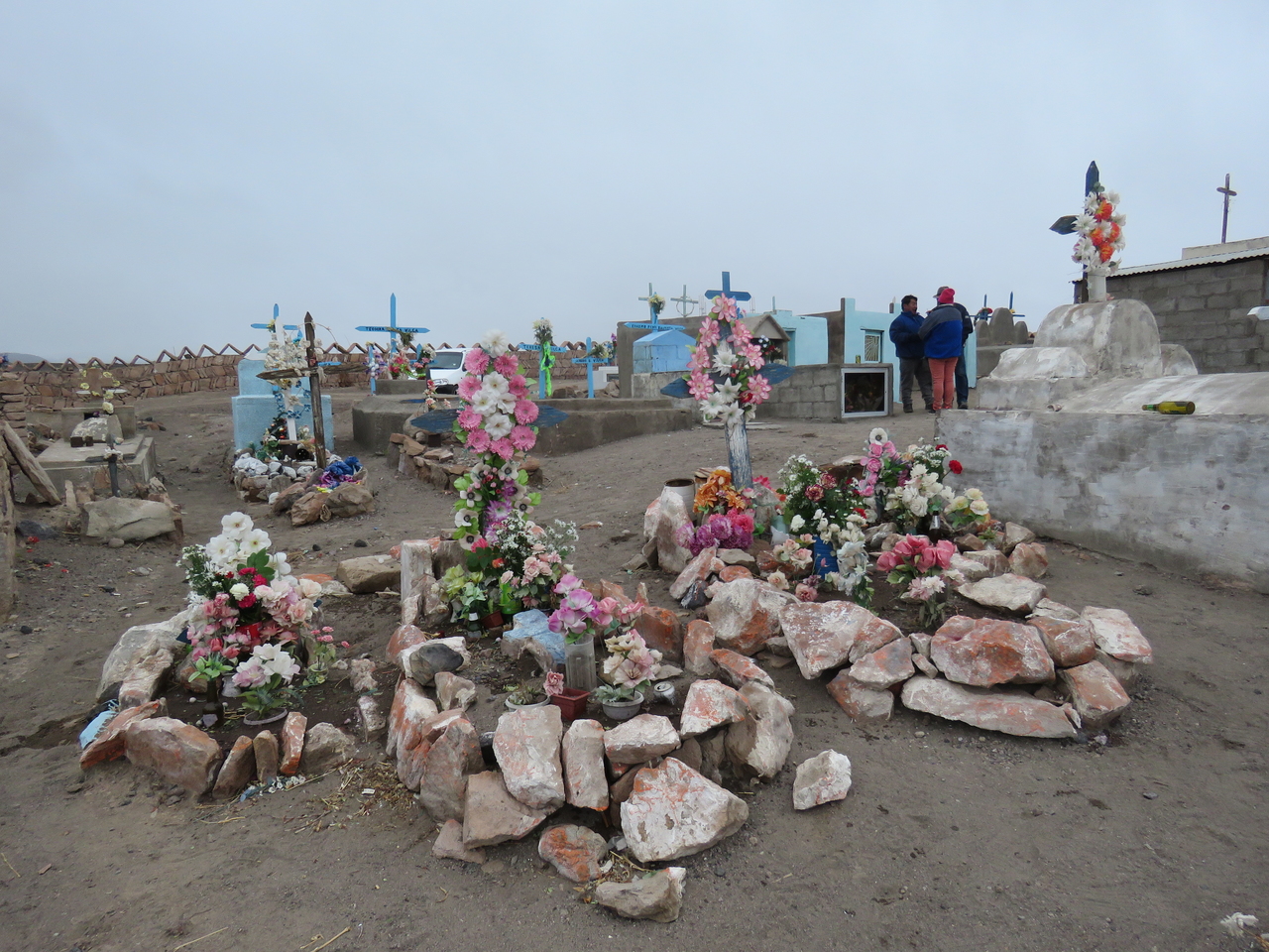 Vista del cementerio de San Pedro Estación. Fotografía de Carolina Odone.Figure