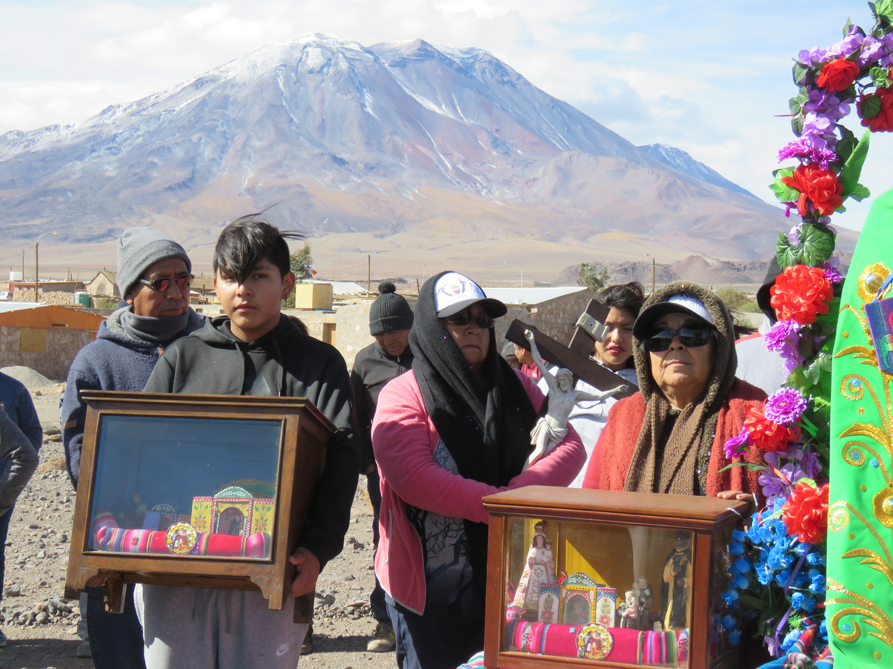 Vista de las cajas en acción. Fotografía de Carolina Odone.