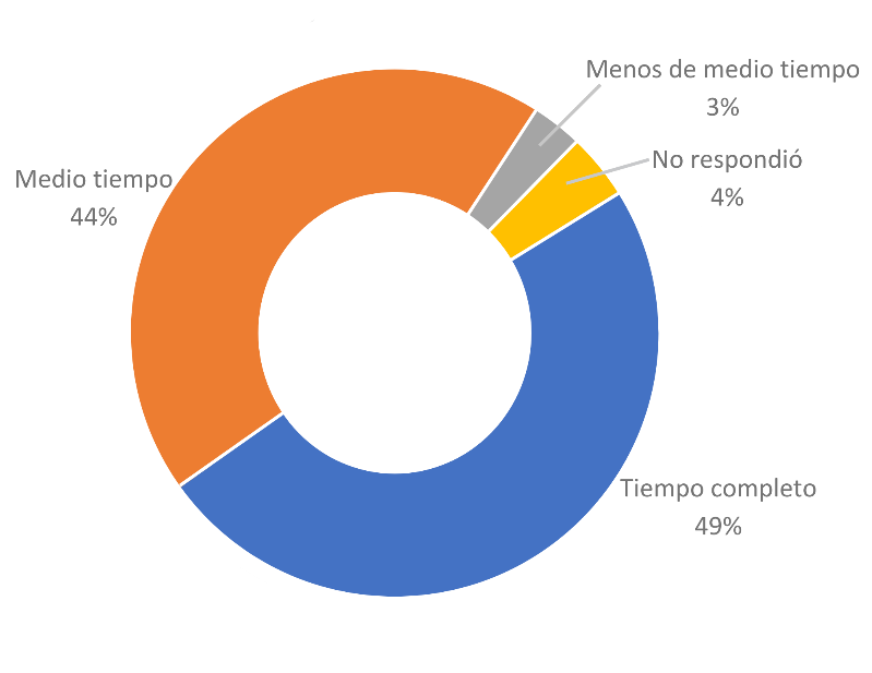 Dedicación al programa de estudios