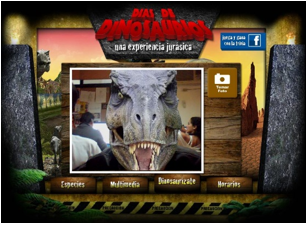Realidad Aumentada en Sitio de “Días de Dinosaurios