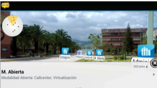 Interfaz Mi vista AR-UTPLAR