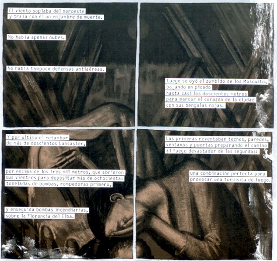 Yo soy mi sueño de Pablo Auladell y Felipe Hernández Cava, Alicante: De Ponent, cap VI, pl. 2.