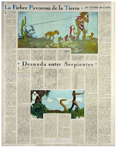 Euclides da Cunha “La fiebre pavorosa de la tierra”