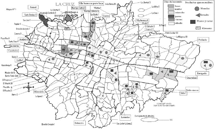 Cartografía de El Recorrido