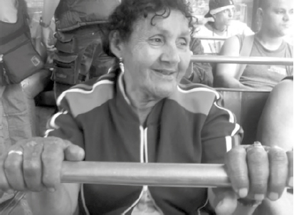 Doña Carmen, después de hacer El Recorrido