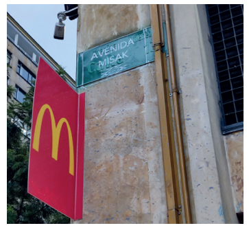 Avenida Jimnez en la ciudad de Bogot