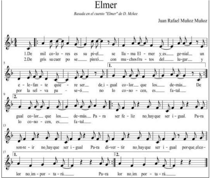 Canción: Elmer