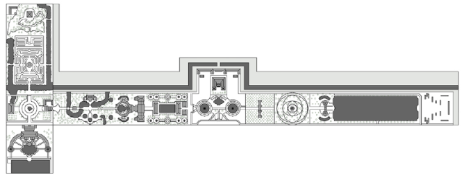 Plano de los palacios de estilo europeo