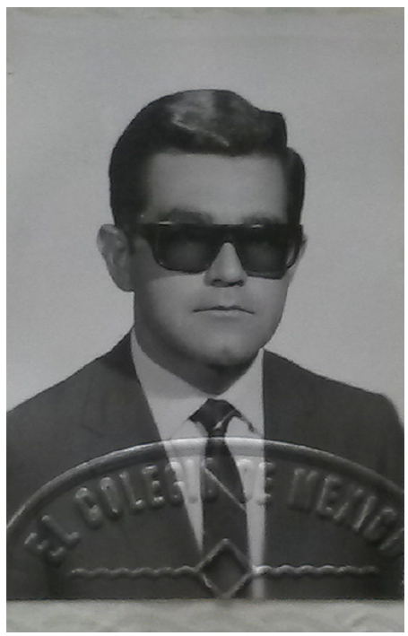 Jos&eacute; Thiago Cintra Machado: foto de su t&iacute;tulo de maestr&iacute;a en Estudios Orientales de El Colegio de M&eacute;xico, 1969