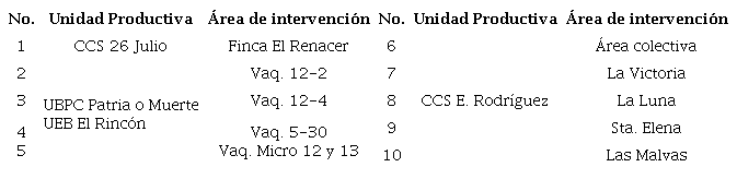 Distribución de los molinos a viento recibidos