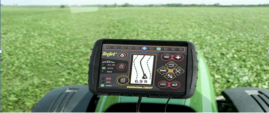 Equipo de conducción autónomo sobre un tractor.