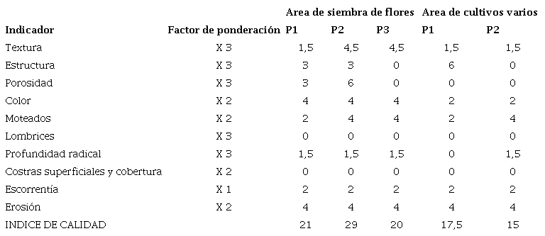 Evaluación Visual de Suelos. Finca “El Mamey”