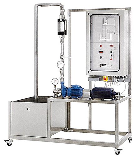 Banco de pruebas de bombas centrfuga.