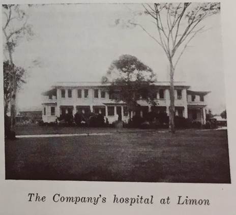 Hospital de la United Fruit Company en Limón, Costa Rica