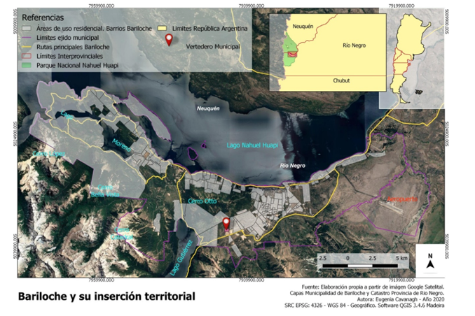 Bariloche y su insercin territorial.
