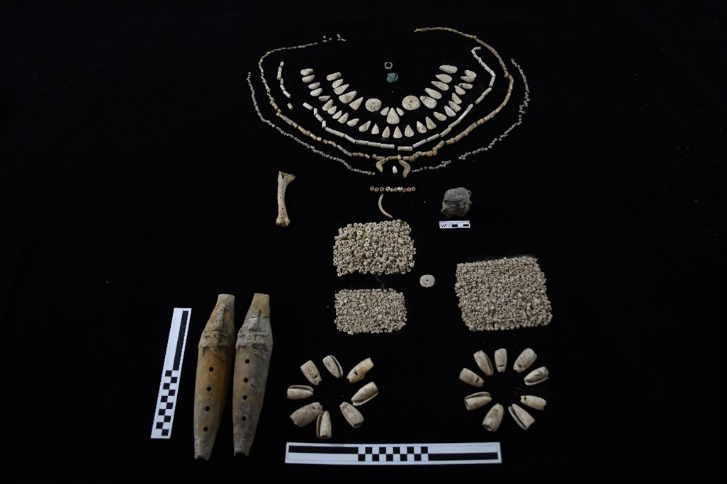 Ajuar del individuo encontrado en La Pasi�n