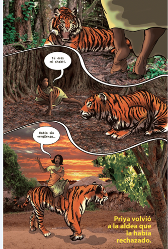 Priya y su regreso a la aldea