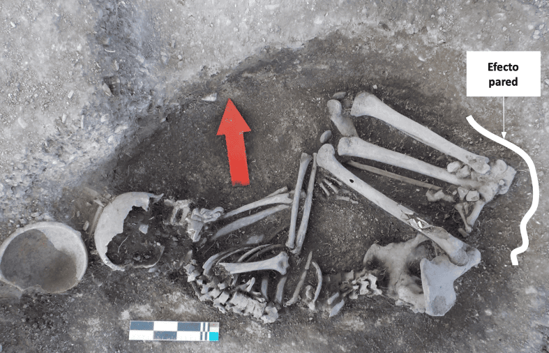 Hip�tesis 1: efecto pared ocasionado por el tama�o de la tumba