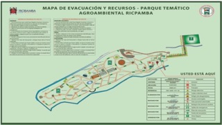 Mapa de evacuaci�n