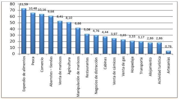 �En cu�l de la actividad productivas desarrolla sus esfuerzos?