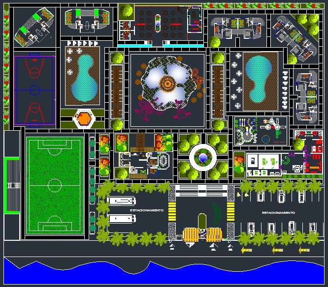 Plano de la infraestructura del proyecto