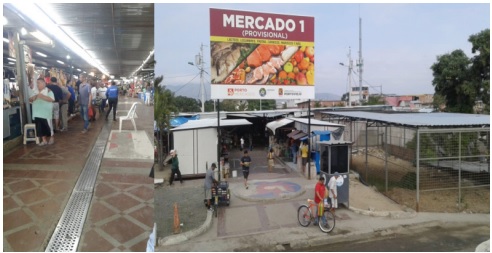 Mercado provisional &ldquo;Bah�a Rio&rdquo;
