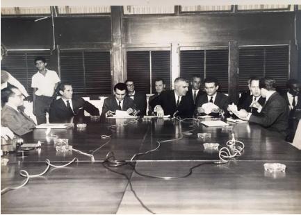 Assinatura do Convnio RN-EUA