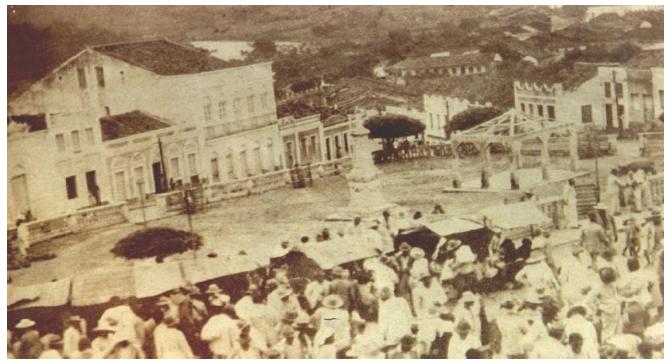 Panormica do centro da cidade de Santana do Ipanema, Alagoas