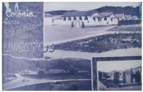 Colnia Santa Teresa, aspectos - Encarte (capa)