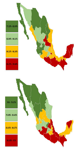 Map of DLT (2007, 2014)