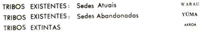 Exemplifica&ccedil;&atilde;o dos diferentes tipos de letras utilizados no mapa