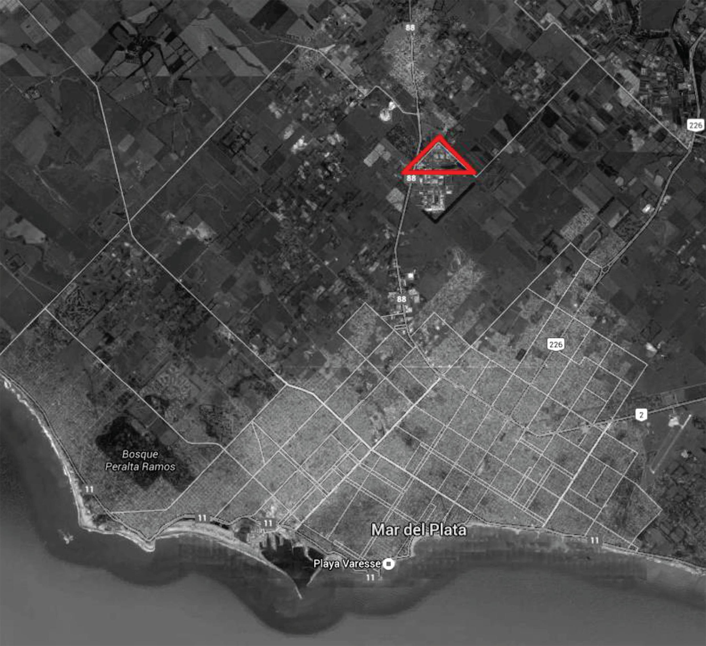 Ubicaci&oacute;n del complejo penitenciario Bat&aacute;n